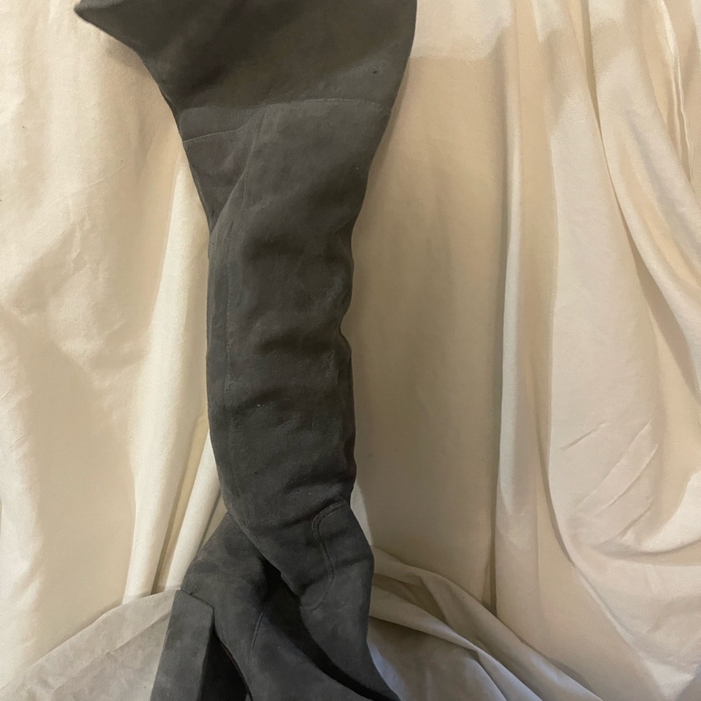 Luiza Barcelona OTK Suede Boots